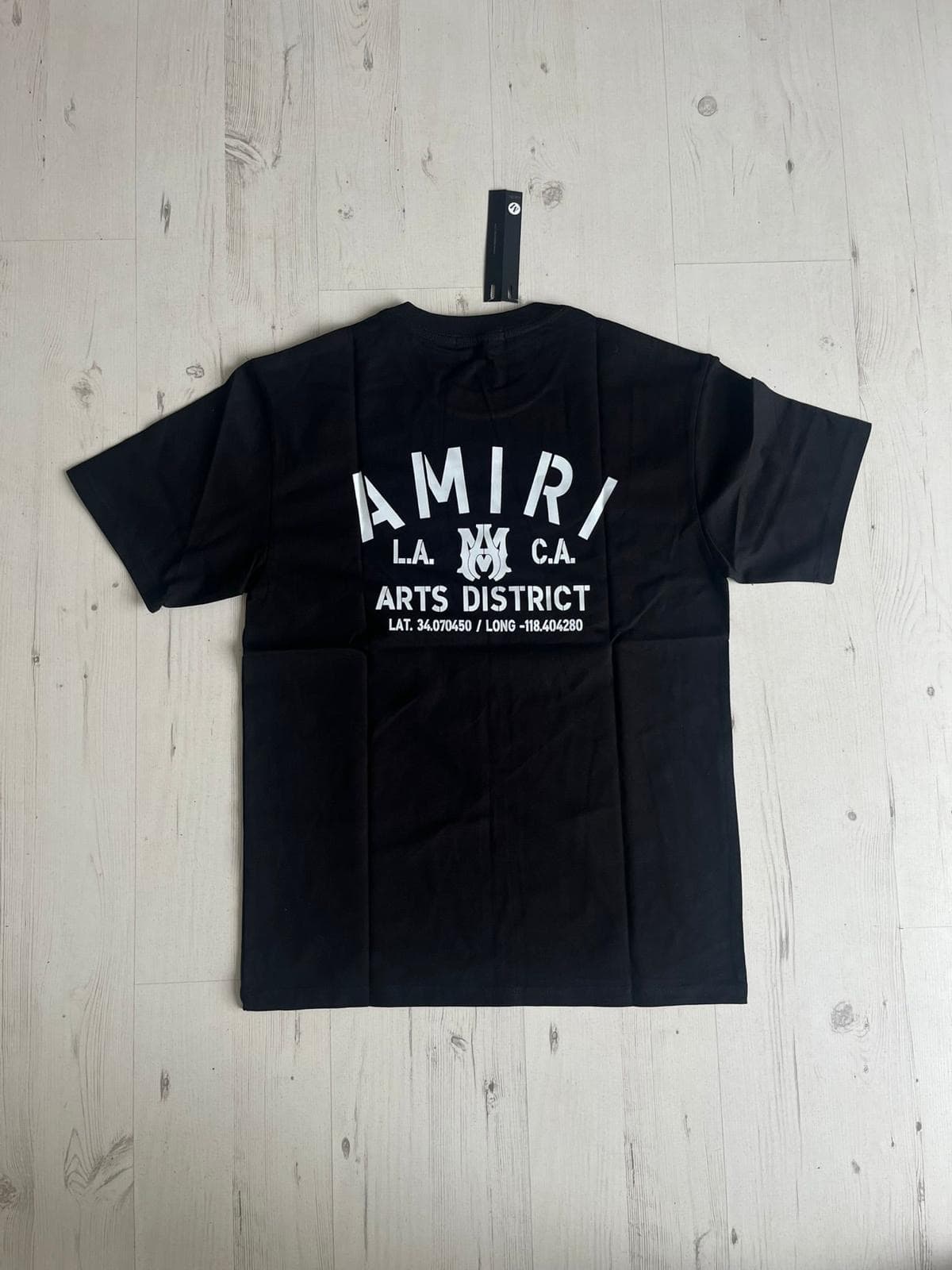AMIRI Arts District Tee in Black — back