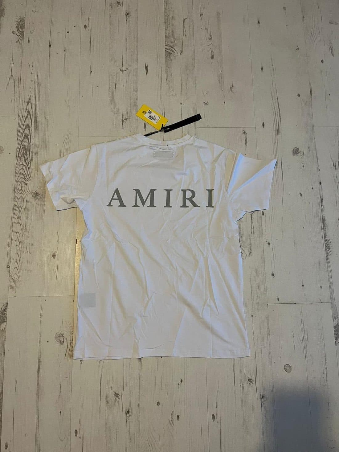 AMIRI Crystal Ball Tee in White — back
