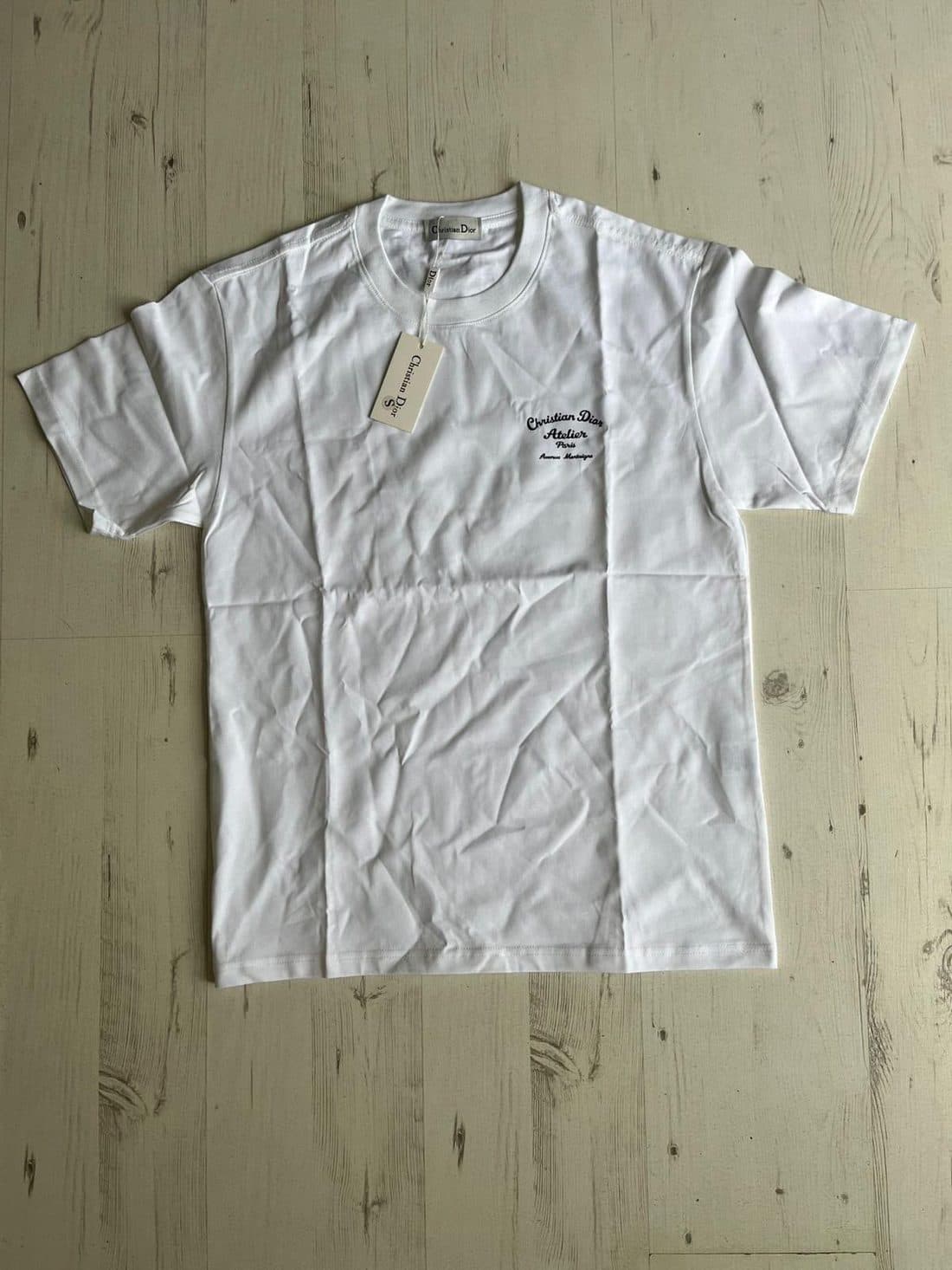 Dior Atelier Paris Tee in White — front